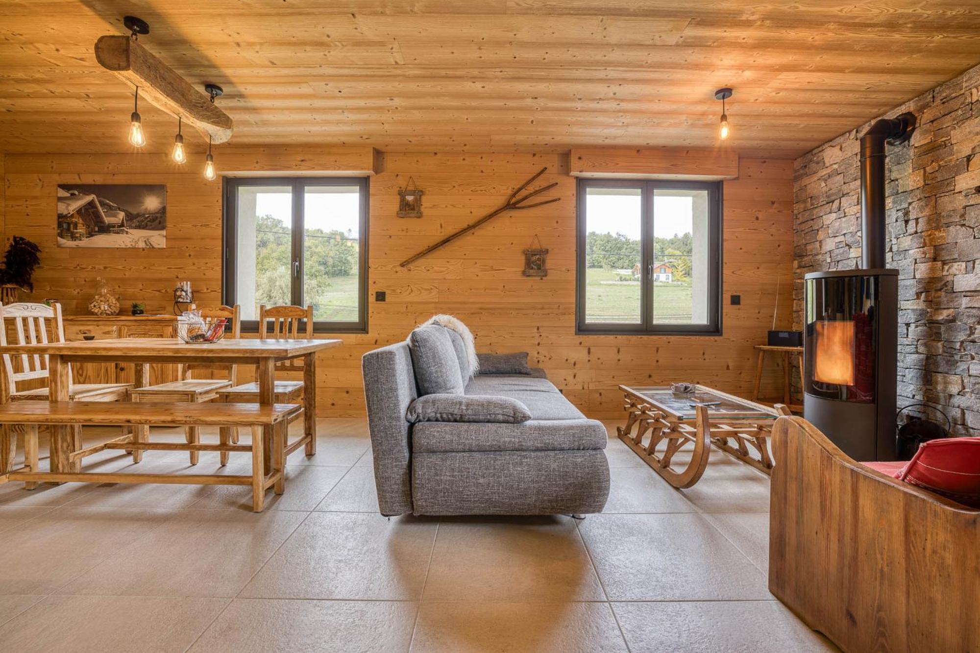 L'Ecureuil, Chez Le Charpentier D'Antan, La Chaleur Du Bois, Le Calme De La Campagne Apartment Epagny Metz-Tessy Luaran gambar