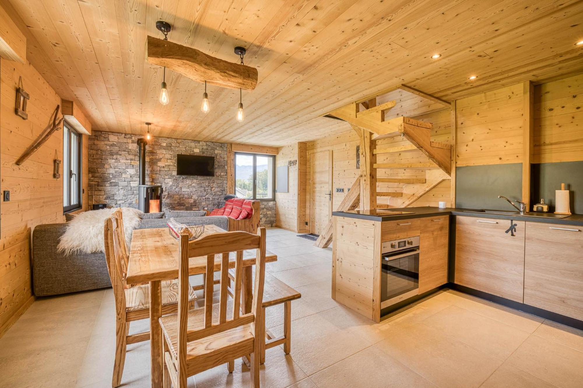 L'Ecureuil, Chez Le Charpentier D'Antan, La Chaleur Du Bois, Le Calme De La Campagne Apartment Epagny Metz-Tessy Luaran gambar